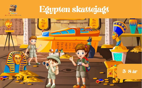 På eventyrlig skattejagt i det gamle Egypten