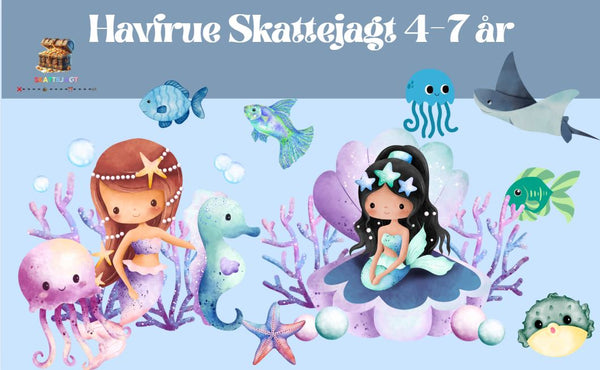 På Skattejagt med Den Lille Havfrue: Billige Eventyr for Børnefamilien