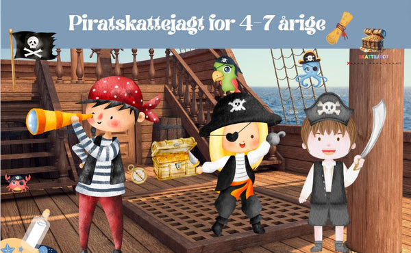 Magiske -Skattejagt- Idéer- til- 6- Års -Fødselsdag