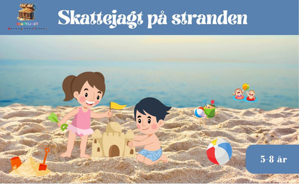Eventyrlig -Skattejagt -på -Stranden