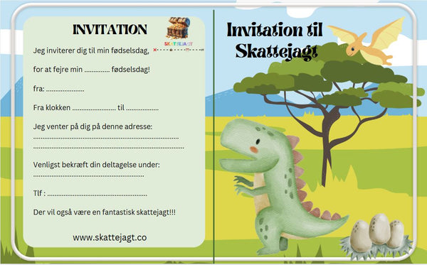 Dinosaur-Skattejagt