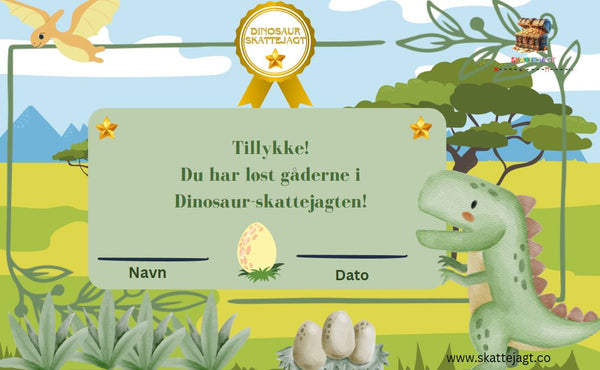 Dinosaur-Skattejagt
