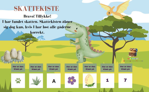 Dinosaur-Skattejagt