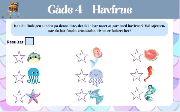 Havfrue-Skattejagt