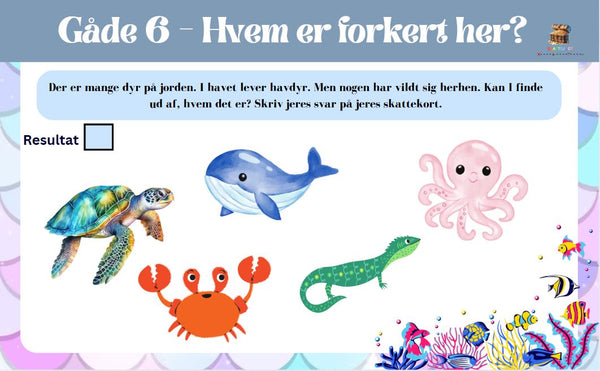 Havfrue-Skattejagt