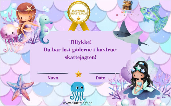 Havfrue-Skattejagt