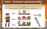 Viking-Skattejagt - 5-8 år - Skattejagt opgaver til udskrivning PDF