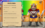 Viking-Skattejagt - 5-8 år - Skattejagt opgaver til udskrivning PDF